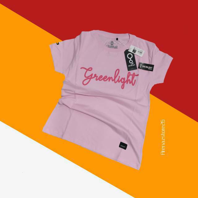 KAOS GREENLIGHT KAOS GREENLIGHT WANITA KAOS GRADE ORI KAOS LENGAN PENDEK