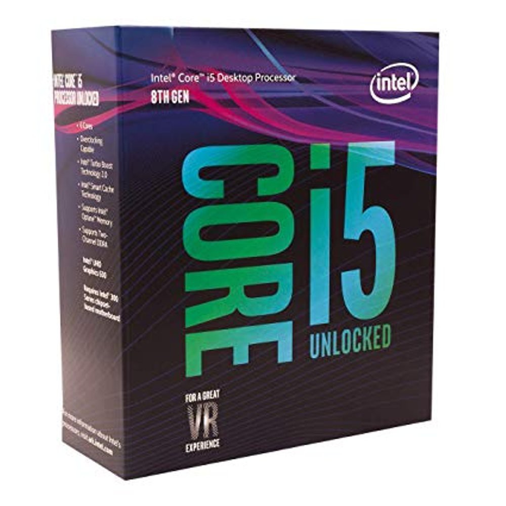Intel Core i5-8600K - Coffeelake Series BOX Bagus