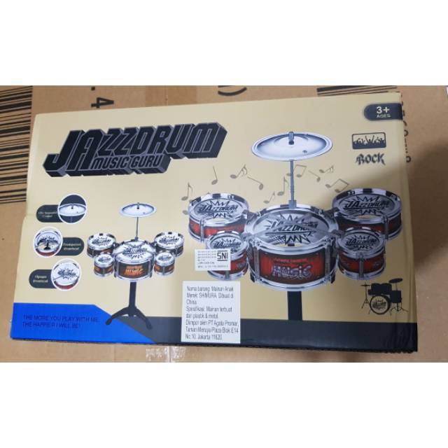 Mainan drum anak jazz drum