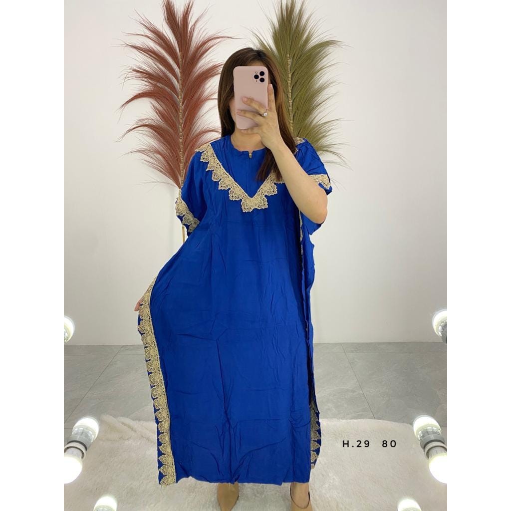 Daster Kaftan Arab Renda