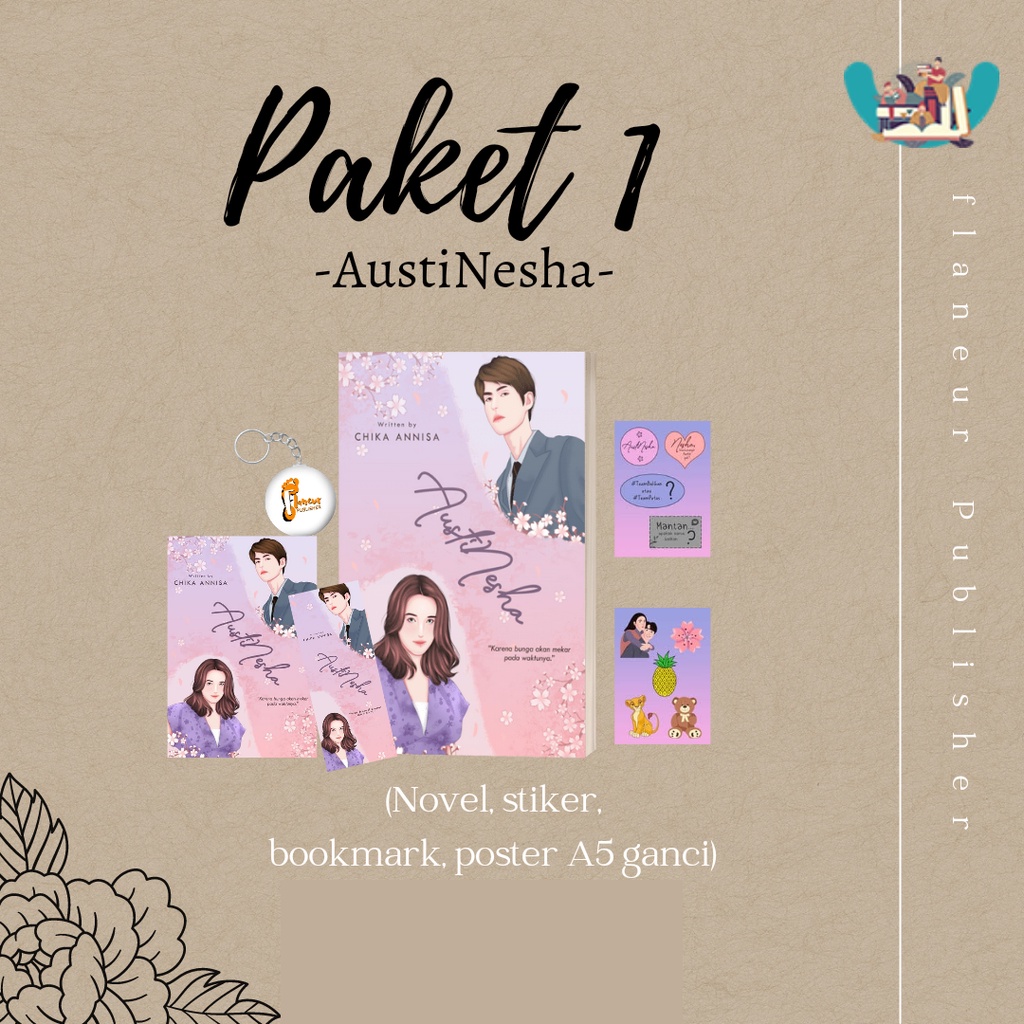 Ready Novel AustiNesha by iamchikz-PAKET 1