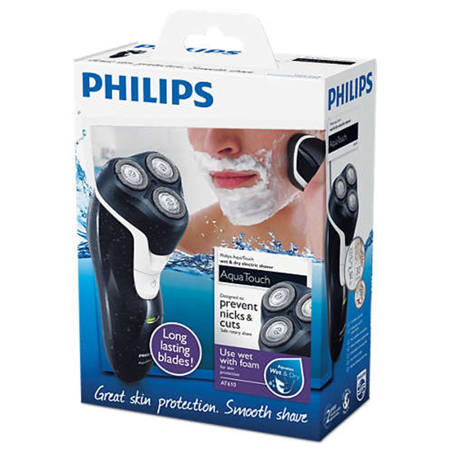 Philips AT610 Alat Cukur Shaver Elektrik Bsah Dan Kering