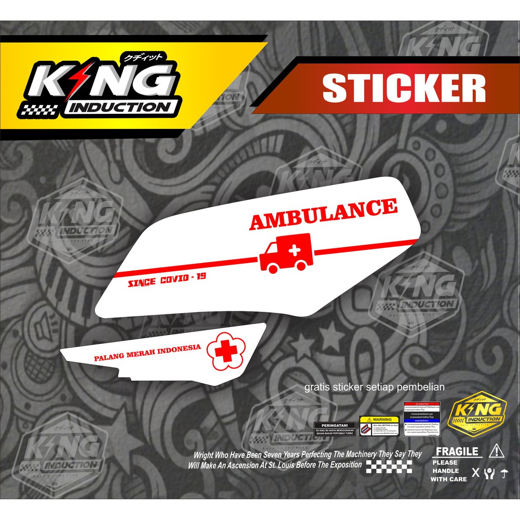 STRIPING RX KING VARIASI - STRIPING RX KING CUSTOM LIST MOTOR