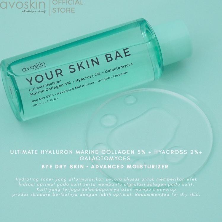 AVOSKIN YOUR SKIN BAE SERIES | Serum Wajah & Toner wajah | YSB BON