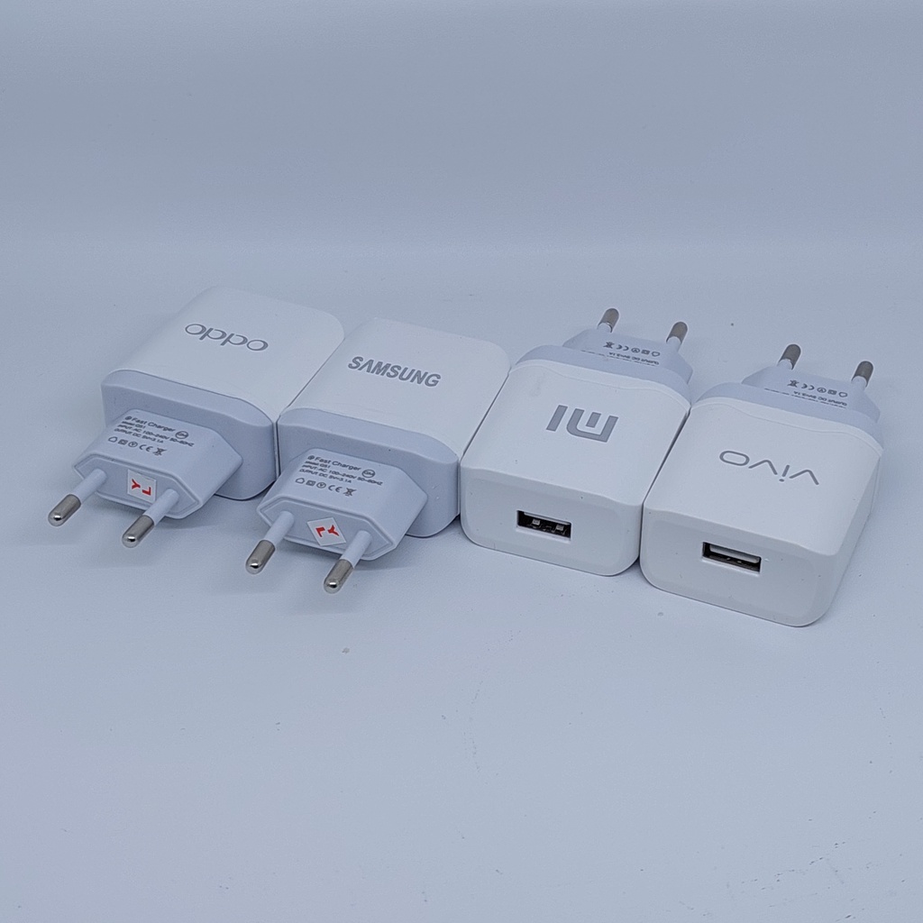 Travel Charger S-200 Vivo Oppo Samsung Xiaomi FAST CHARGING 3.5A