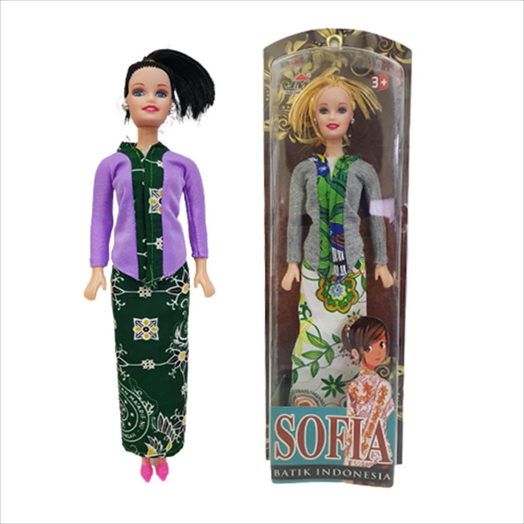 Mainan Anak Boneka Sofia Baju Batik JM 0305-3