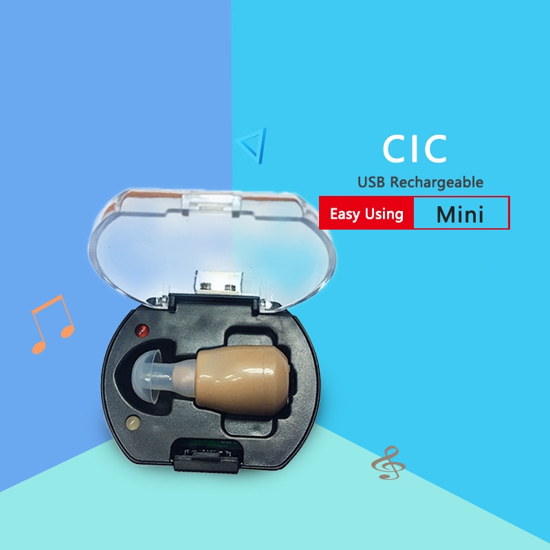 PREORDER Laiwen Alat Bantu Dengar Mini Amplifier Pendengaran Isi Ulang Alat Bantu Dengar Amplifier