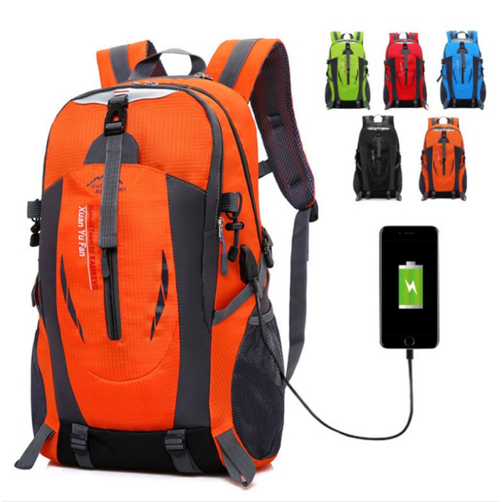 Tas Ransel Backpack Outdoor USB