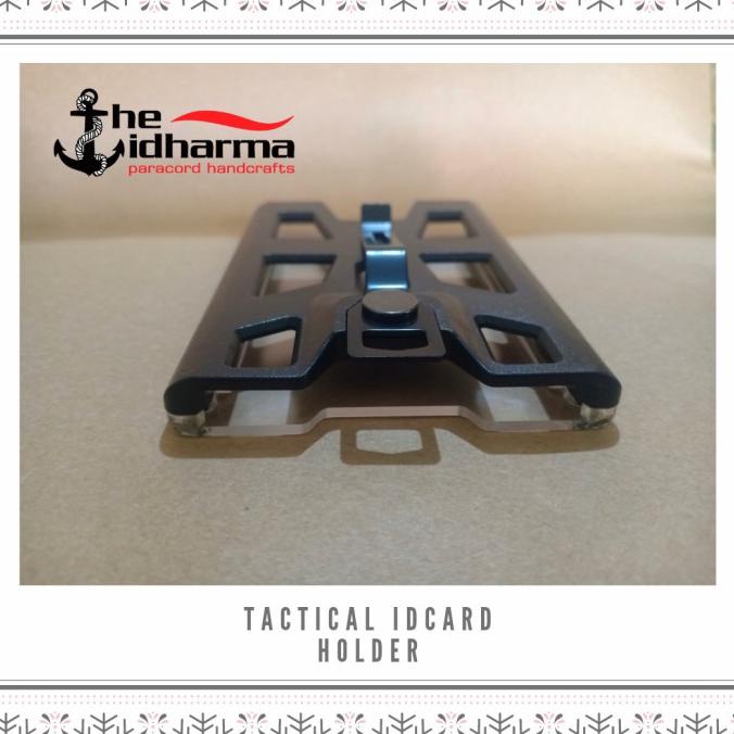 

Office & Stationery | Document Organizer | Id Card Holder Tactical 4 Kartu Clip Metal | Best Seller
