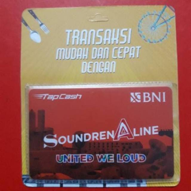 BNI Tapcash edisi United We Loud - SoundrenAline /Like eMONEY eTOLL Flazz or Brizzi