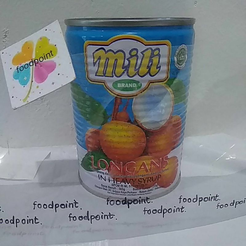 

Mili Longans in Heavy Syrup