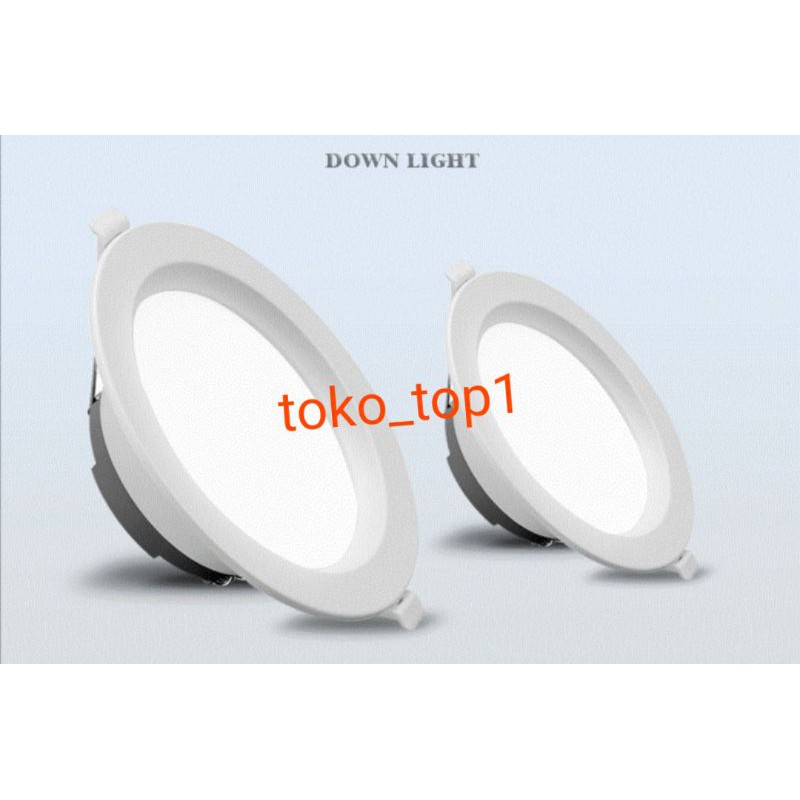 LAMPU DOWNLIGHT LED PLAFON 5 WATT ASLI FULL TERANG 5W NYALA ADA PUTIH / WARM WHITE