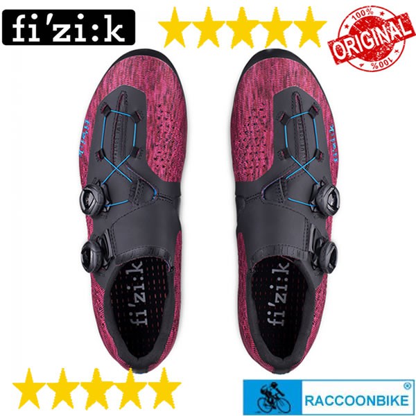 SEPATU SEPEDA ROAD FIZIK INFINITO R1 KNIT PURPLE KNIT BLUE