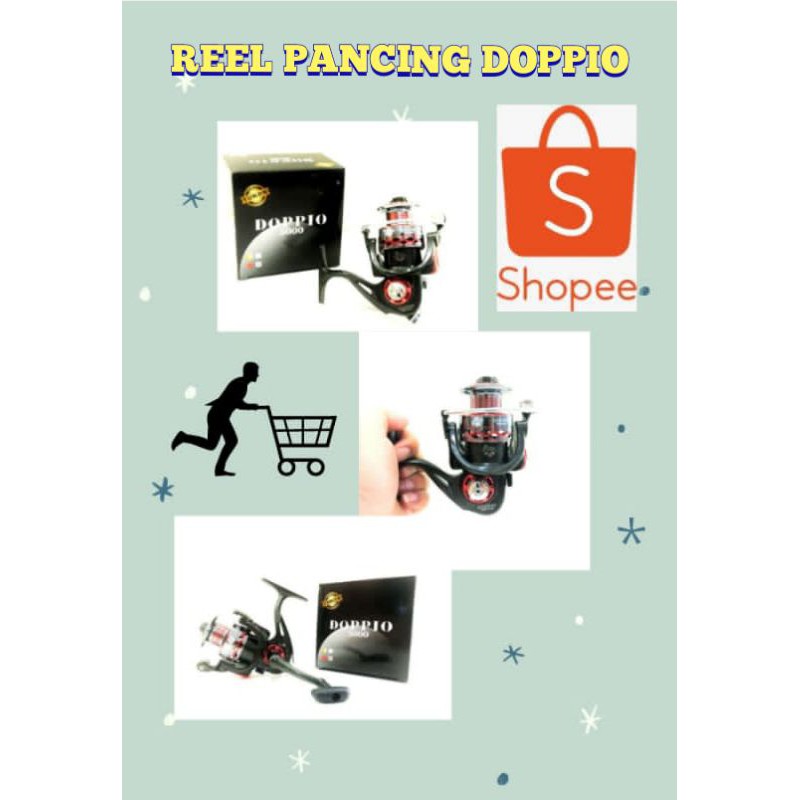 Ril Pancing | Alat Pancing Yukon Doppio 1000-6000 [ 8 Bearing ]