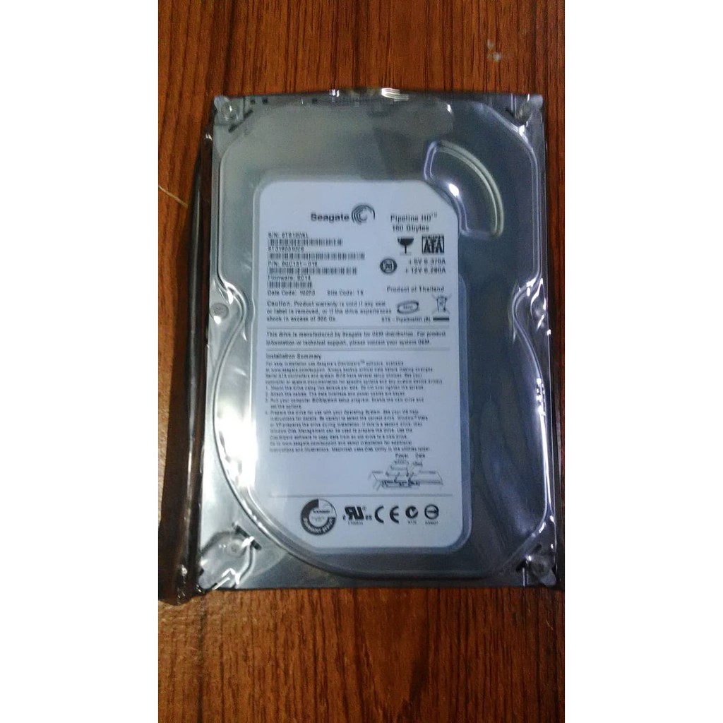 Hardisk 160 GB SATA Seagate Slim