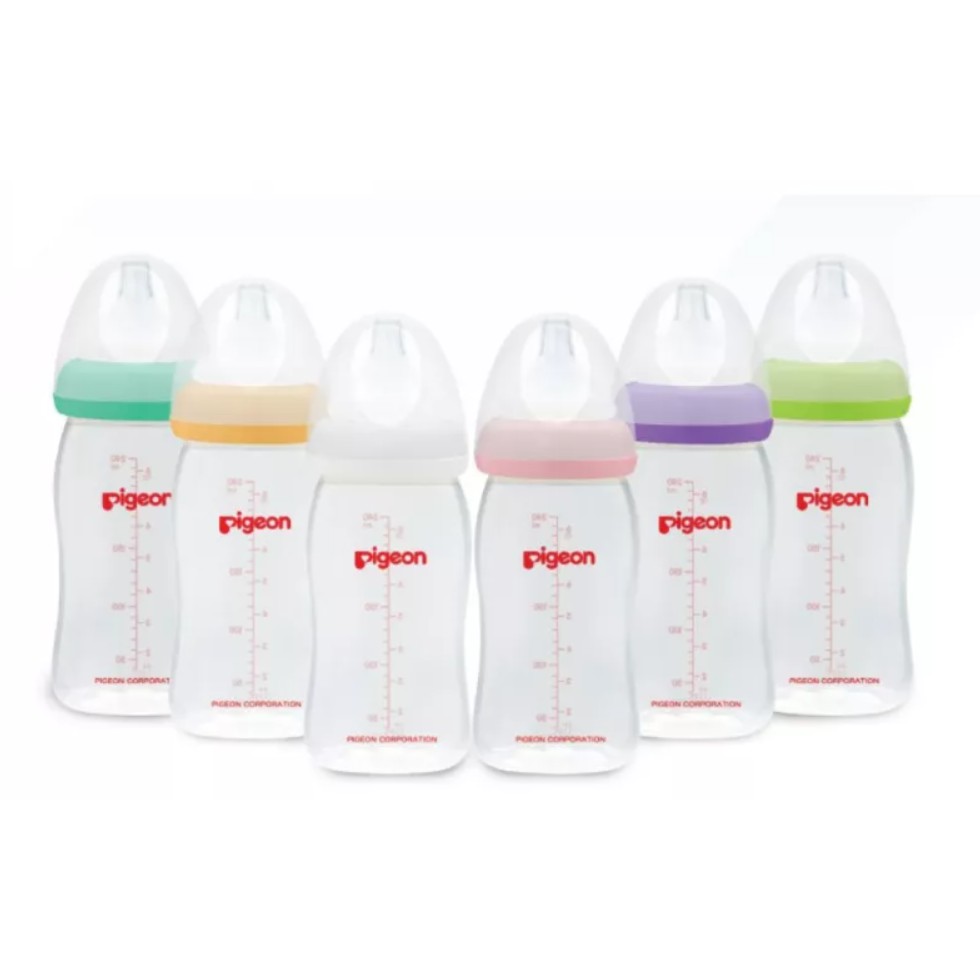 Pigeon Botol Susu SofTouch Peristaltic Plus Wide Neck 240ml