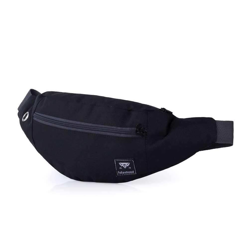 Waistbag Pria Tas Pinggang Casual Totenhood Waist Bag Bahan Cordura