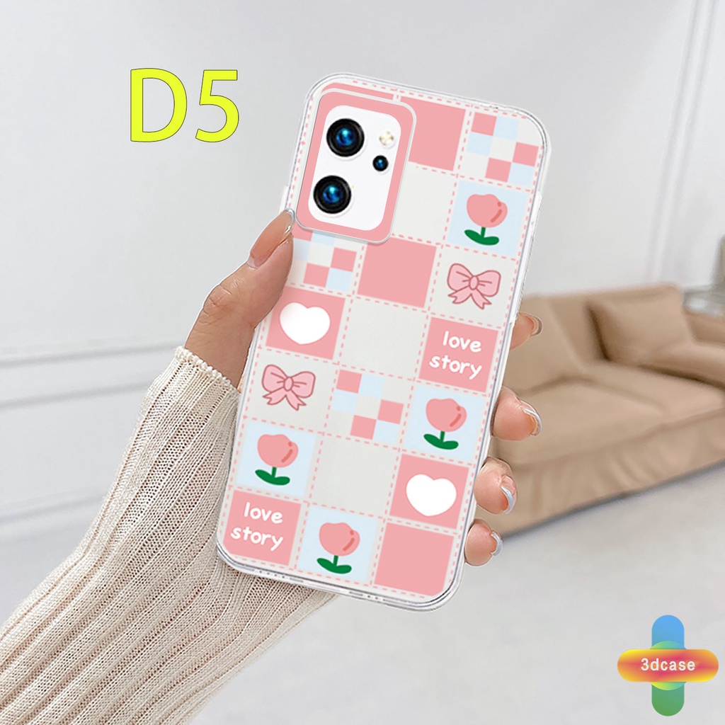 Case HP OPPO A16 A95 A57 A55 A7 A15 A54 A5S A3S A76 A96 A5 A9 A31 A53 A33 2020 A12 A1K A16E A16K A54S Reno 7 5 4 6 8 5F 5K 4F 4 5 06 Lite A74 A15S A52 A11K A92 A35 A11 A93 A32 A72 A94 A53S F19 F17 21 PRO A16S A77 A57S A57E Pink Love Heart Transparent Case