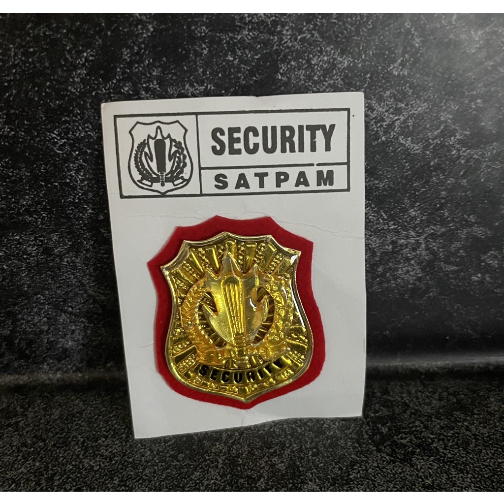 Kewenangan Satpam - Pin Kewenangan security