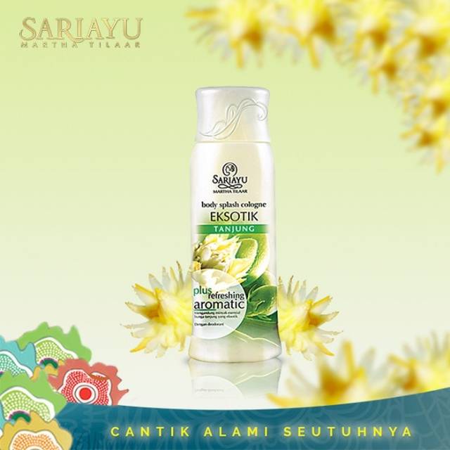 Sariayu Cologne Eksotic Tanjung 150ml  Original 100% / Hand Body Lotion Tanjung 150 ml Tanjung Sari Ayu / Body Splash Colognt / Sariayu Tanjung / Sariayu Body Mist Tanjung