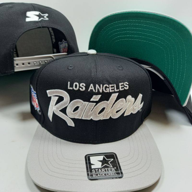 Topi Snapback Raiders NFL NBA Vintage Series ProLine Sport Specialties Mitchell Ness L Athletics Ful