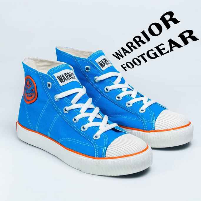 Sepatu Warrior Classic HC Biru Turkis - Sepatu Warrior Classic Turqoise HC Warrior Shoes