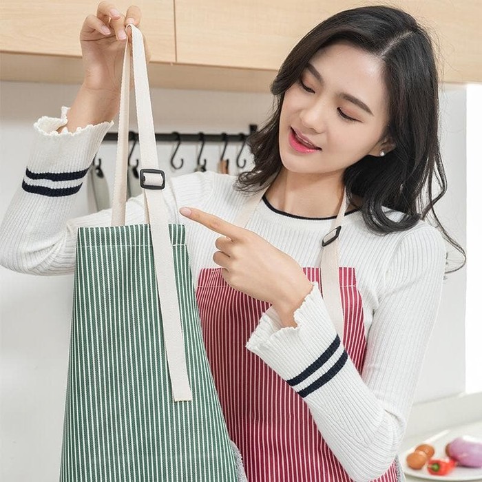 UNNISO - Apron / Celemek Dapur / Celemek Masak Motif Bunga