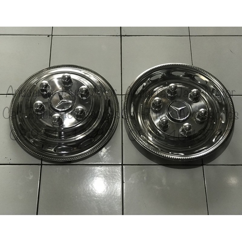 Wheeldop Set Depan Belakang R16 Lancer Stainless