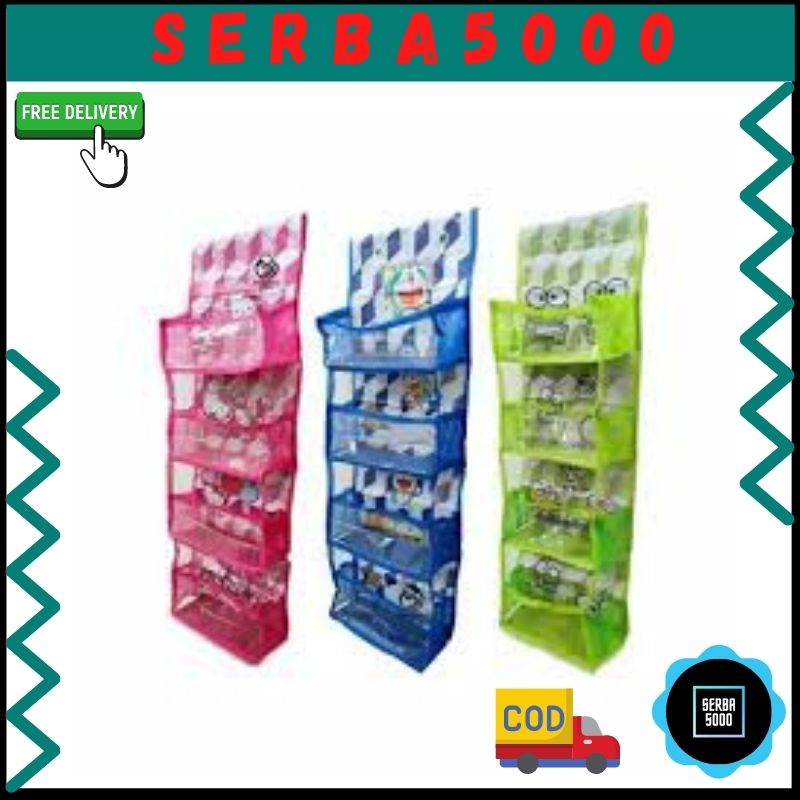 ✿SERBA5000✿Rak Kosmetik Gantung Plastik
