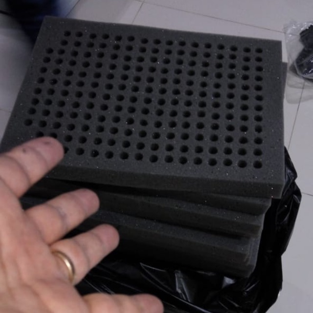 Busa Telur Walet/ busa tempat telur walet / walet / busa isi 200 lubang / busa isi 100 pasang