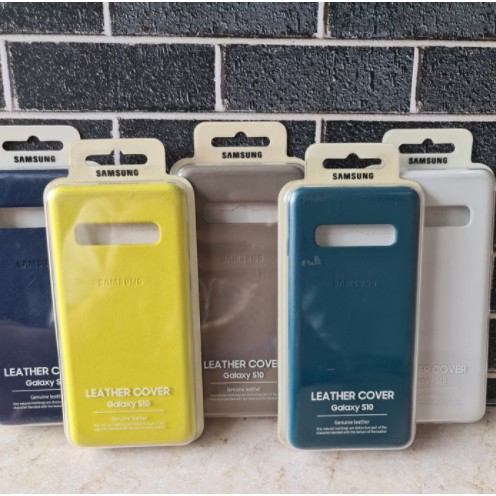 SAMSUNG LEATHER COVER GALAXY S10 CASE ORIGINAL RESMI SEIN