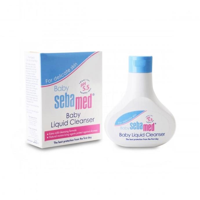 Sebamed baby wash/Sebamed liquid cleanser / sebamed bubble bath 200ml