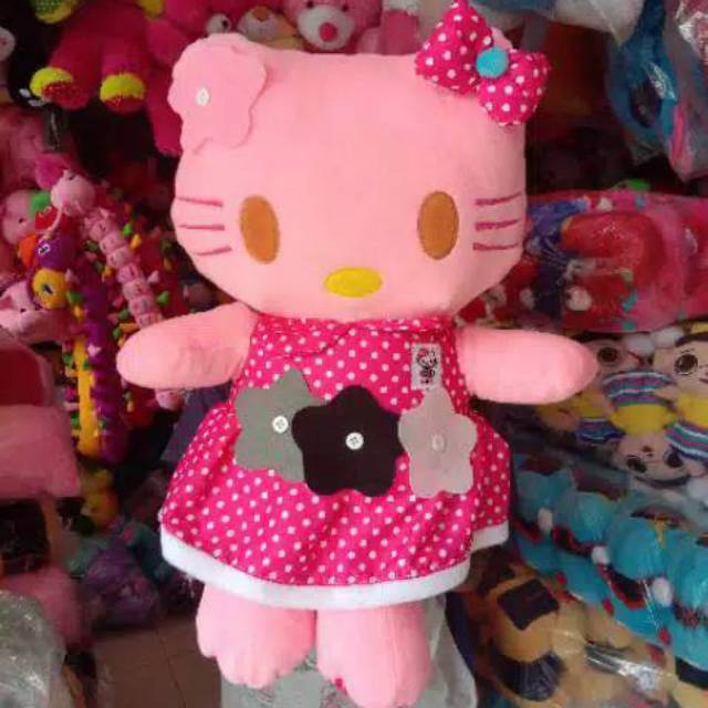 Hello kitty dress bunga size XL