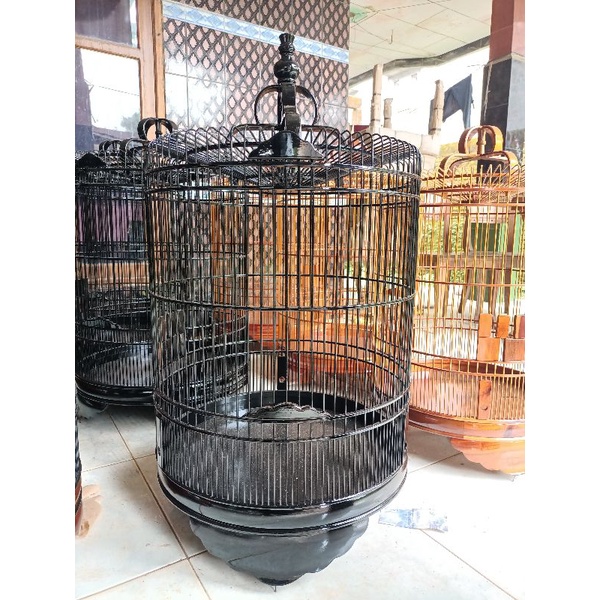 Sangkar burung murai ,kacer,bulat diamater 48 no 4