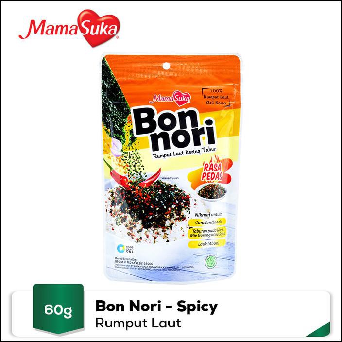 

BUNDLING MAMASUKA PAKET BON NORI PEDAS NAMPOL 60 GR - 3 PCS