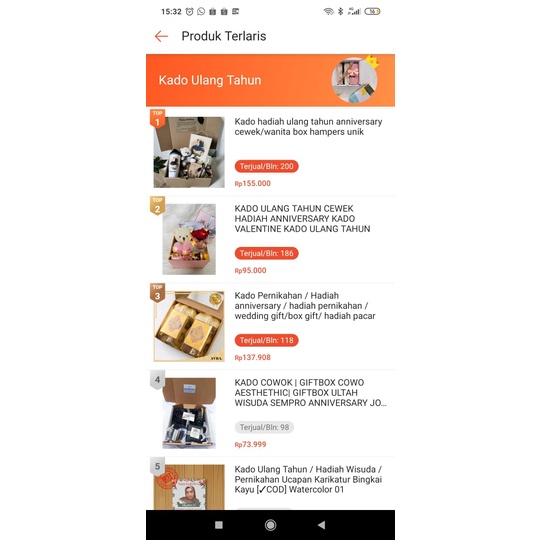 Kado hadiah ulang tahun anniversary cewek/wanita box hampers unik-7