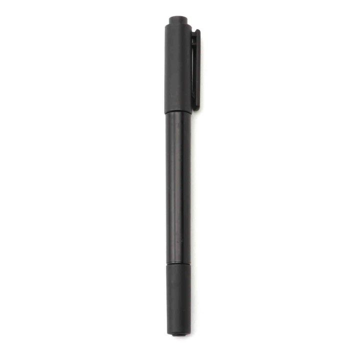 

Unik Muji - Oil Based Ink Twin Tip Permanent Marker / Black Gilaa!!!