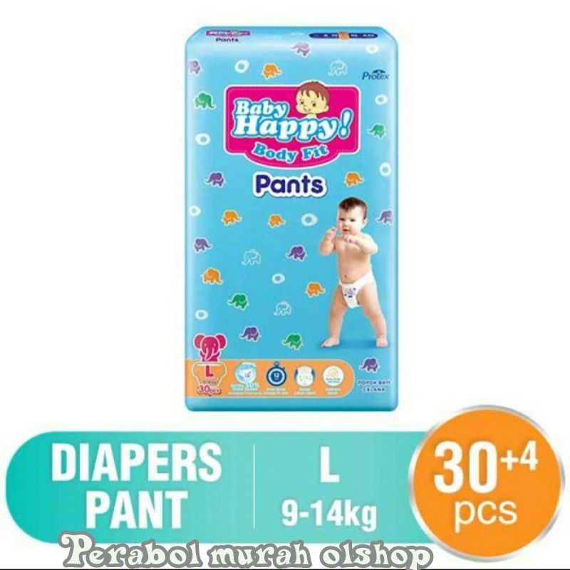 Baby Happy Diapers Pants Size L