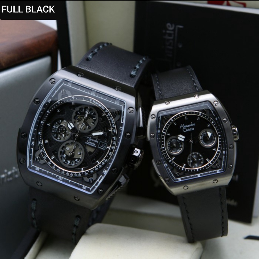 ALEXANDRE CHRISTIE AC 6411.AC6411. FULL BLACK COUPLE. ORIGINAL