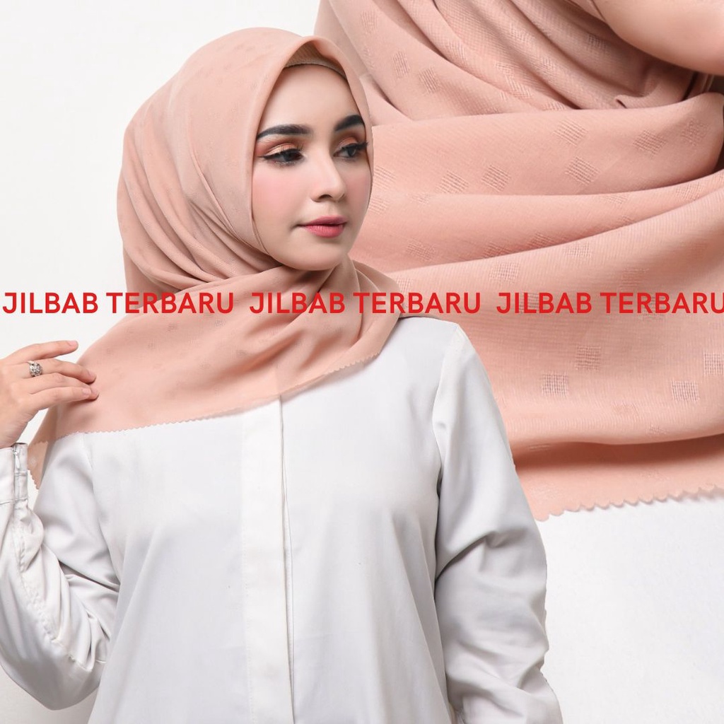 JILBAB SEGIEMPAT POTON STAR / BELLA SQUARE POTTON STAR / JILBAB TERBARU POTTON STAR PREMIUM