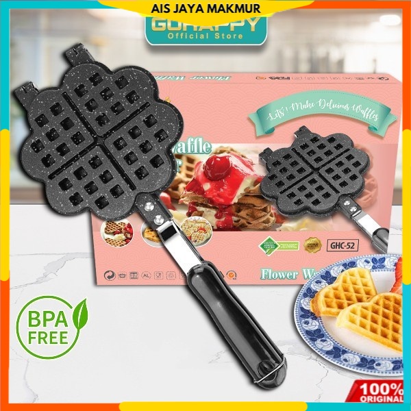 Cetakan waffle / Waffle marker cetakan kue waffle