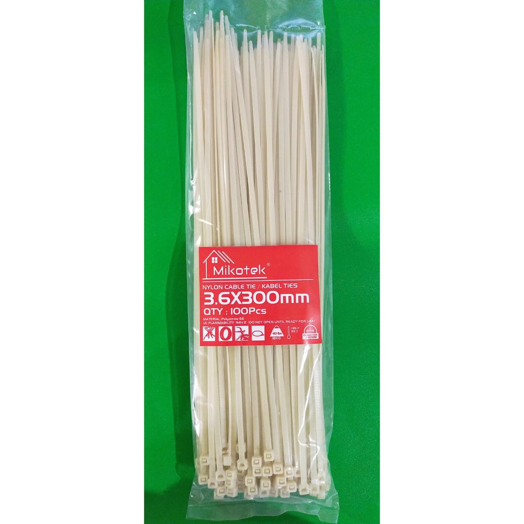 KABEL TIS 30 cm/ Kabel Ties/ Cable Ties/ Nylon Cable Ties 30 cm