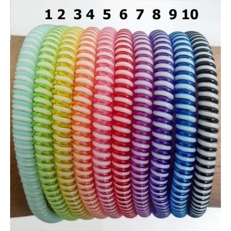 Pelindung Kabel Spiral 2 Warna