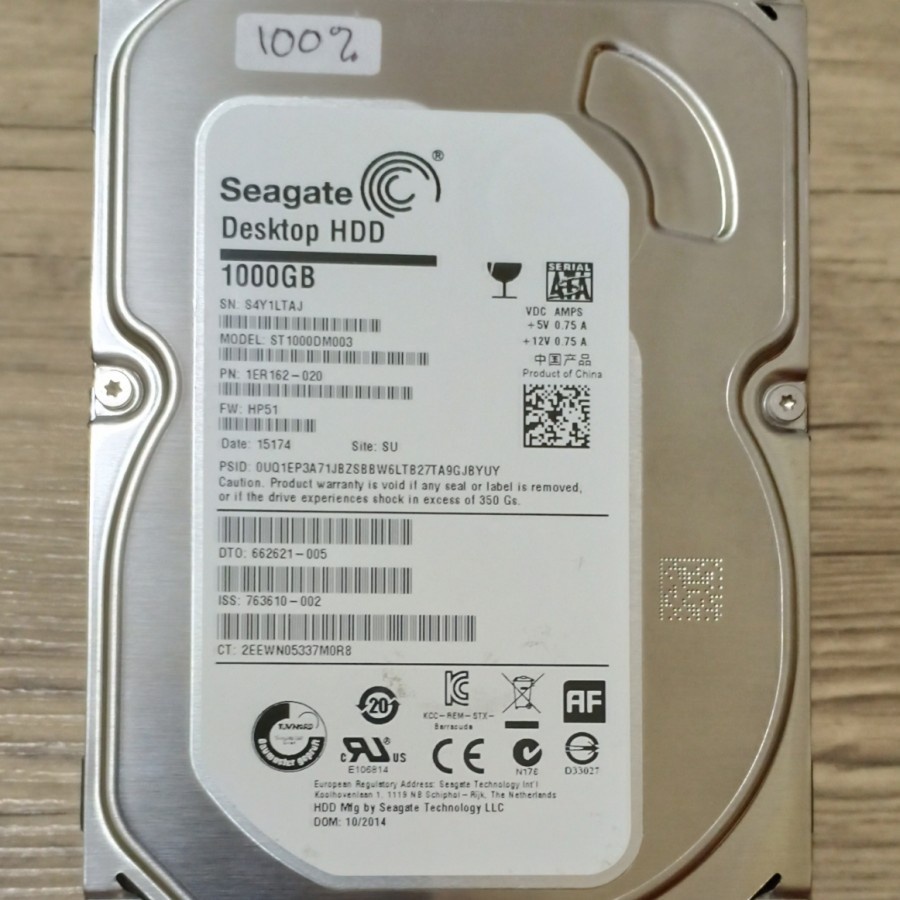 HDD Internal 3,5inch for PC Komputer - 1TB / 2TB