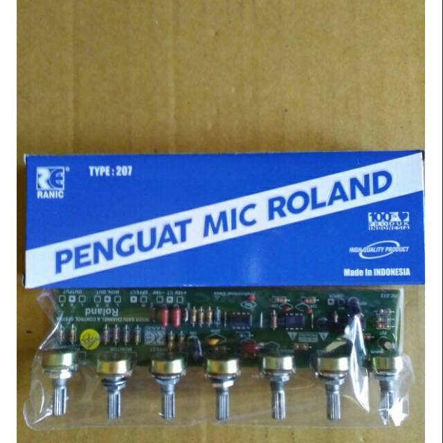 Kit Mixer/Penguat Mic ROLAND