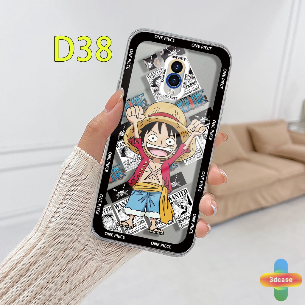 Soft TPU Case Realme C11 2021 C21Y C31 C35 C15 C21 C25 C20 C3 C12 C2 C25S 5S 5 5S 5i C17 7i C1 C25Y C2 C3i 6i C20A realme Narzo 20 10 10A 20A 30A A7 A5S A15 A16 Y12 Y20 Y15S A03 Cute Pirate King Transparent Case