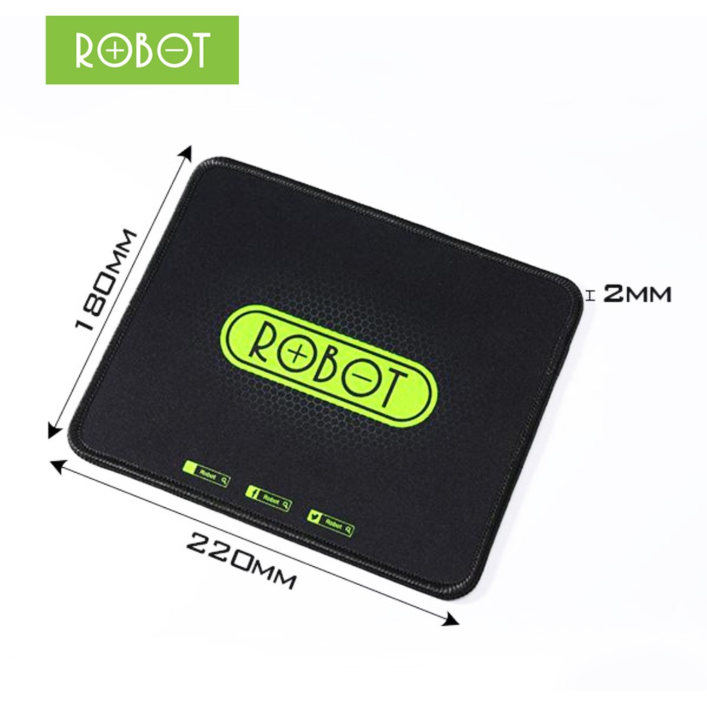 Mouse pad ROBOT RP01 - MP01 Hitam