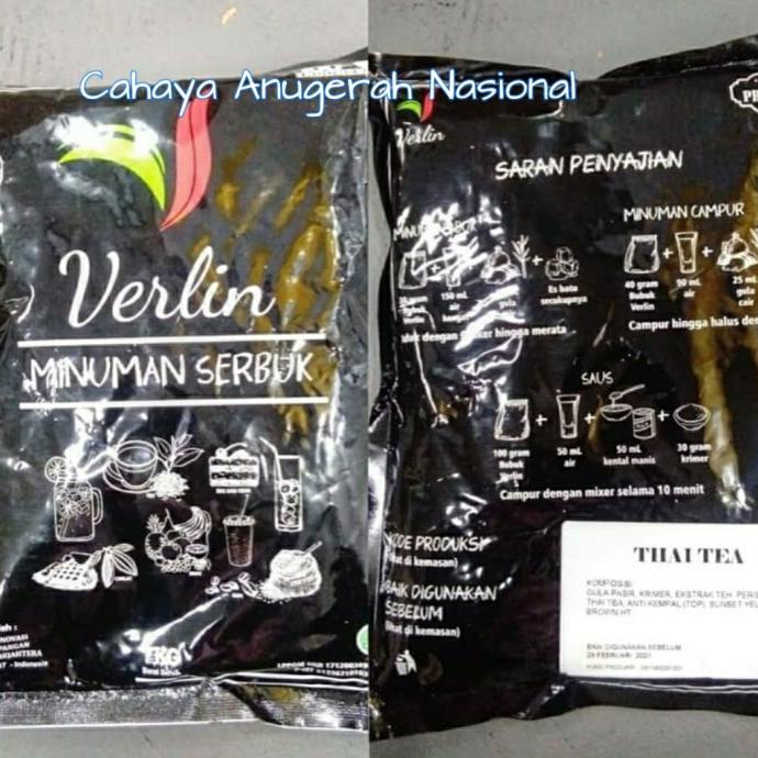 

Cuci Gudang Awal Tahun Verlin Powder Minuman 1 Kg Big Sale