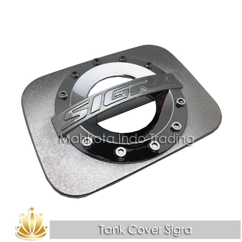 Tank Cover SIGRA / Tutup Bensin Tangki Tengki SIGRA Model SPORTY Chrome