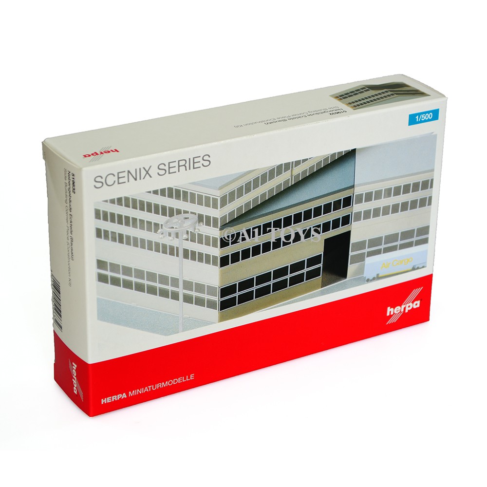 Miniatur Airport Terminal Samping Diorama Herpa 1:500